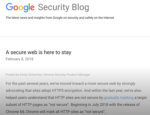 Бел секьюрити блог. Https security google